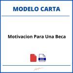 Como Hacer Una Carta De Motivacion Para Una Beca