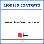 Como Hacer Un Contrato De Arrendamiento Con Opcion A Compra