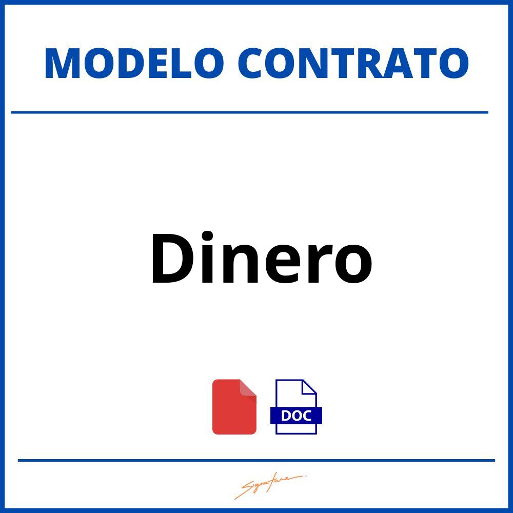 Contrato De Dinero