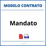 Como Hacer Un Contrato De Mandato