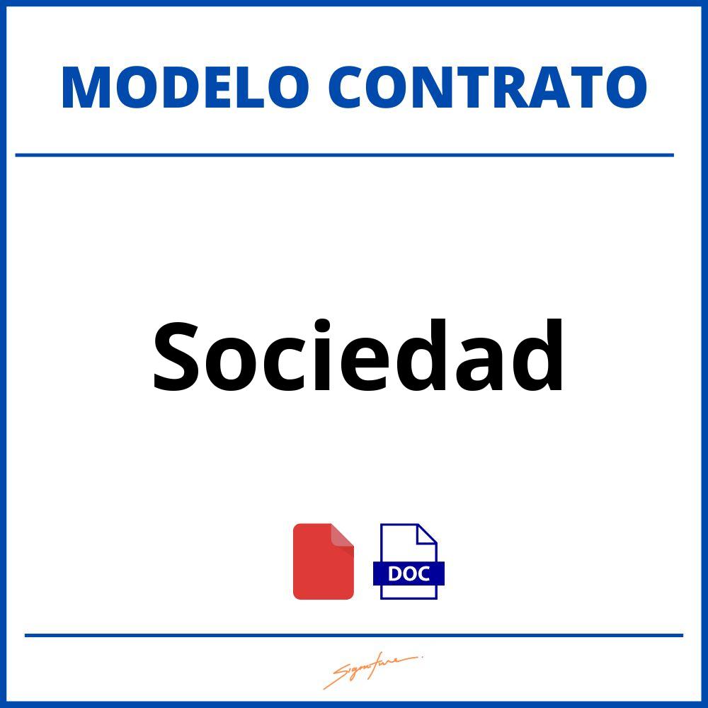 ▷ Como Hacer Un Contrato De Sociedad - Modelo